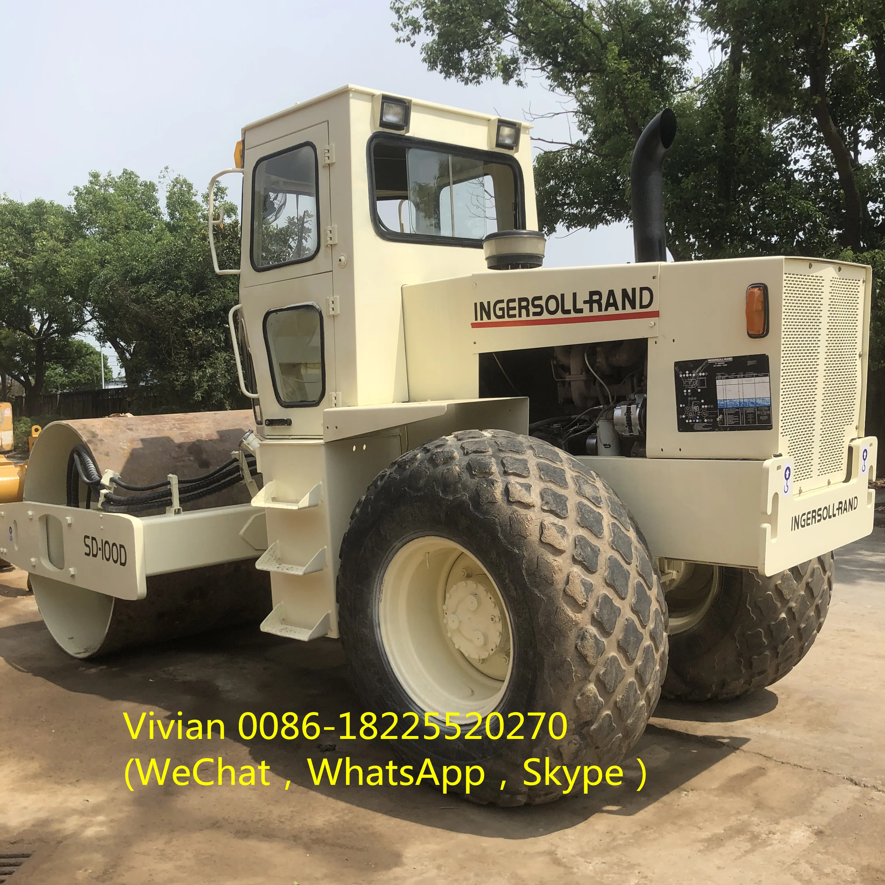 Б/у оригинальная дорожный каток ingersallrand SD-100D уплотнитель для