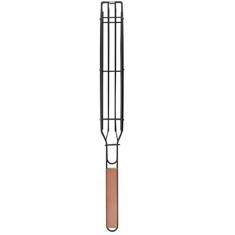 HUAMU Nonstick BBQ Tools Portable Clip Kitchen Stuff Barbecue Accessories for Vegetables Shrimps Meat