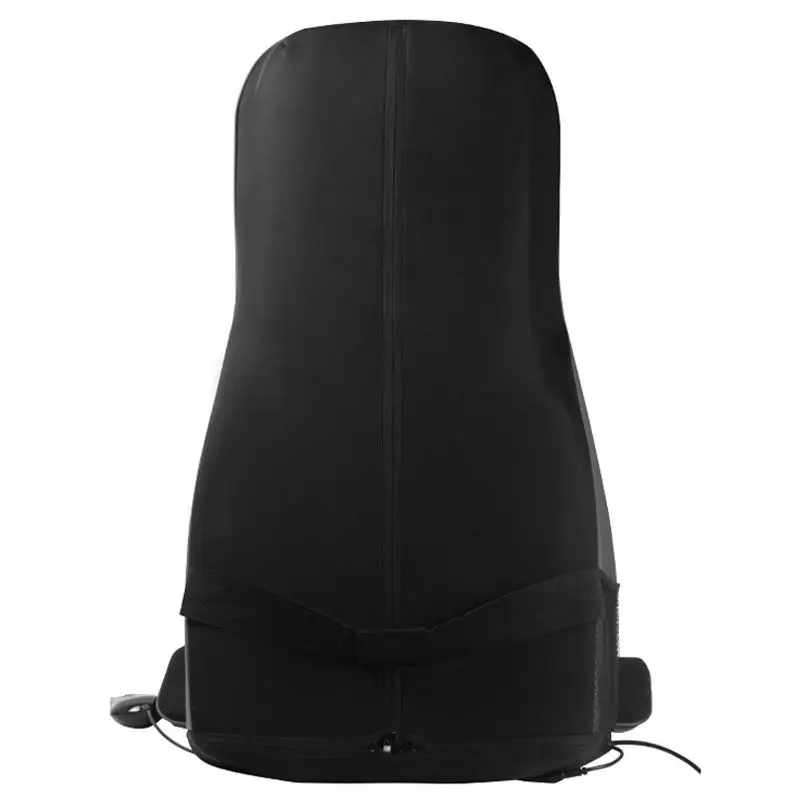 High quality Full back massage cushion vibrating heated car seat cushion with 3 intensity levels