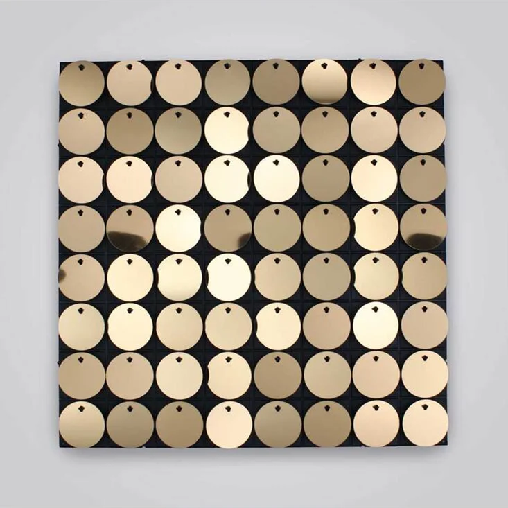 Nicro  Shimmer Sequin Wall For Air Activated Panel Wedding Backdrop Background Live Decoration Shimmering Mirror Party Wall Deco