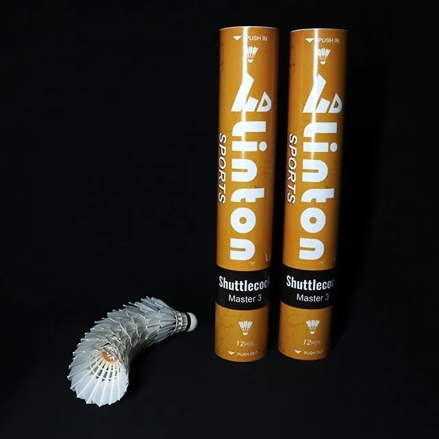 Factory Sale Wholesale Cheap Exercise Fitness Duck Feather Good Flight Badminton