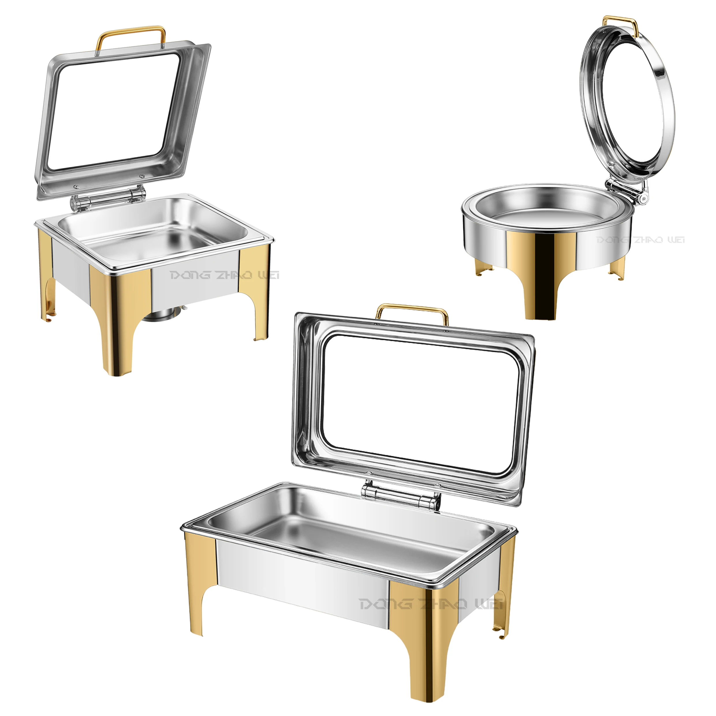 Buffet Serving Dish Catering Stand For Food Display Chafing Dish Sets Buffet Warmer Buffet Set Luxury Chaffing Dish