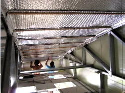 Ztech heart insulation 7 layers PE air bubble wrap film making machine in China