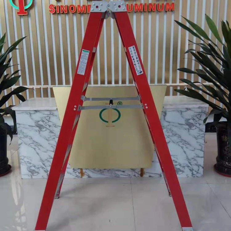 Fiberglass Double Step Ladder With EN-131