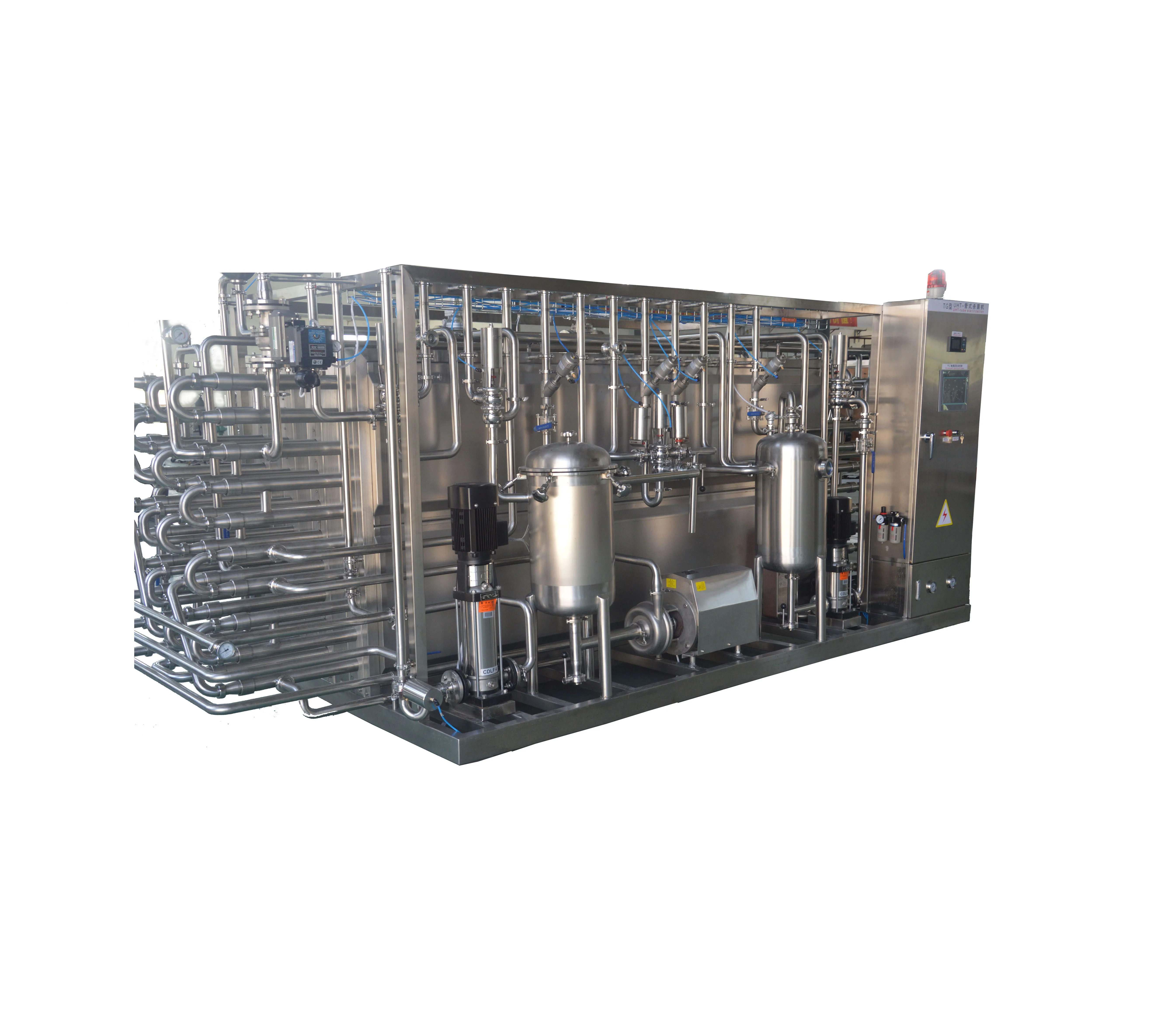 Трубчатая асептическая машина для пастеризации кетчупа