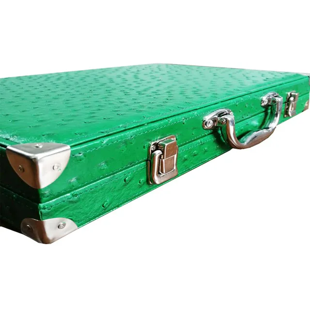 Backgammon with Dice Fold up&Travel Size design Backgammon Chess 3 in 1 Set Hot Products Ostrich Skin Backgammon Board for fun