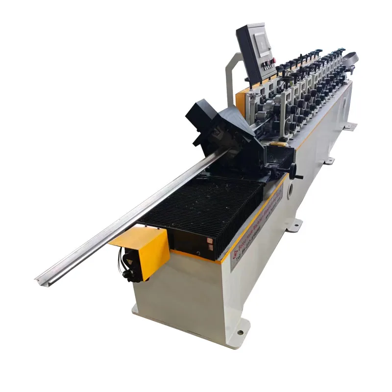 HAIDE New Product Heat Factory Direct Sales Dry Wall Metal Channel Steel C-shaped Stud U-shaped Track Rolling Forming Machine