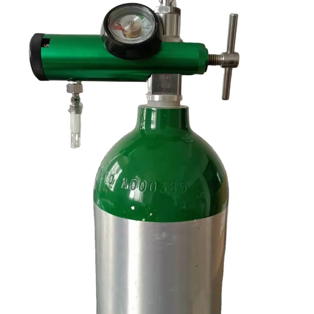 Hospital Click-Style Medical Oxygen Pressure Cylinder Regulator for cylinder