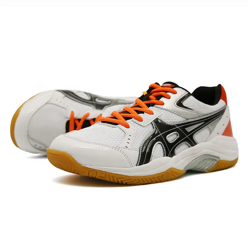 Breathable Shock-absorbing Tennis Volleyball Badminton Sports Shoes Dunks White Sneakers For Men