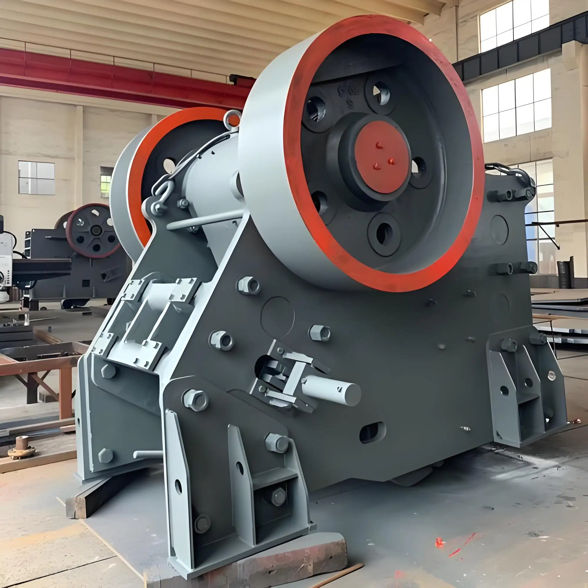 Factory Direct Sale Energy Saving Quartz Stone Limestone Durable Euro Jaw Crusher High Crushing Capacity Large Crushing Chamber