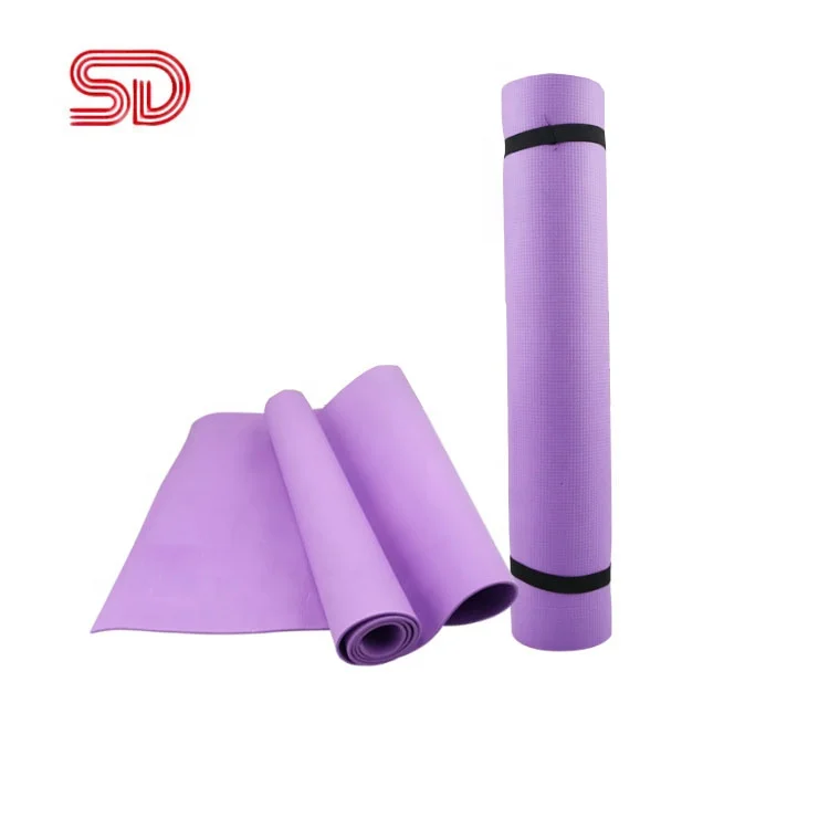 Гимнастический спортивный коврик из ПВХ для похудения и фитнеса, женский спортивный коврик для йоги