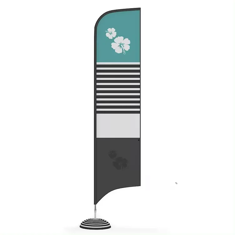 low price best selling Factory Advertising Tear Drop Flying Feather free Custom Banner Beach Flag Flags Banners