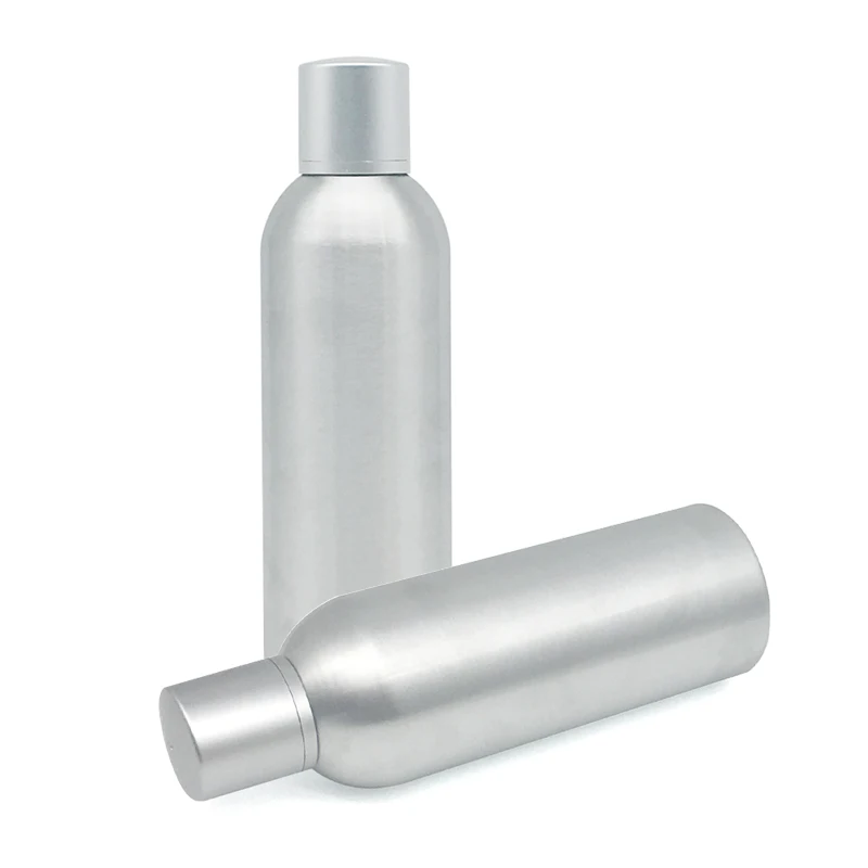 Alcohol Beverage 200ml Hot Stamping Aluminum Bottle And 1000ml High Grade 500ml 750ml Aluminium Wine Vodka Bottles