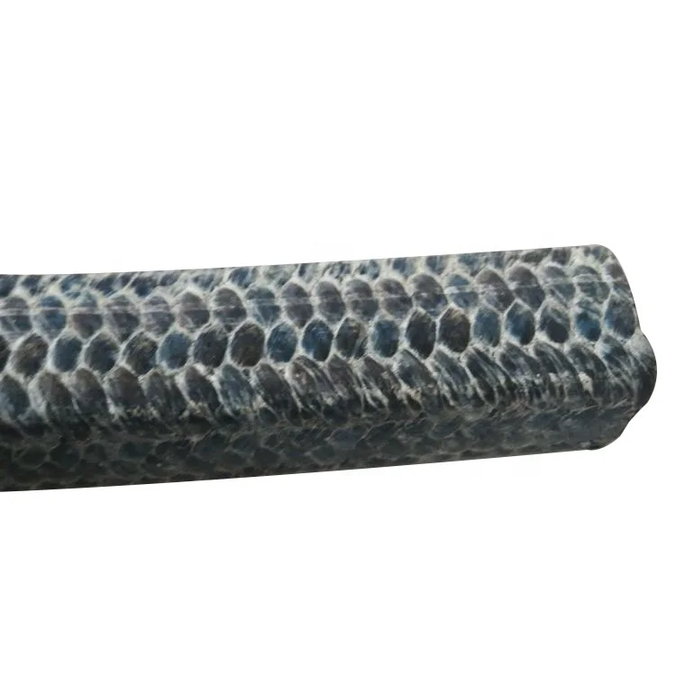 High stability and corrosion-resistant sealing material black PTFE gland packing