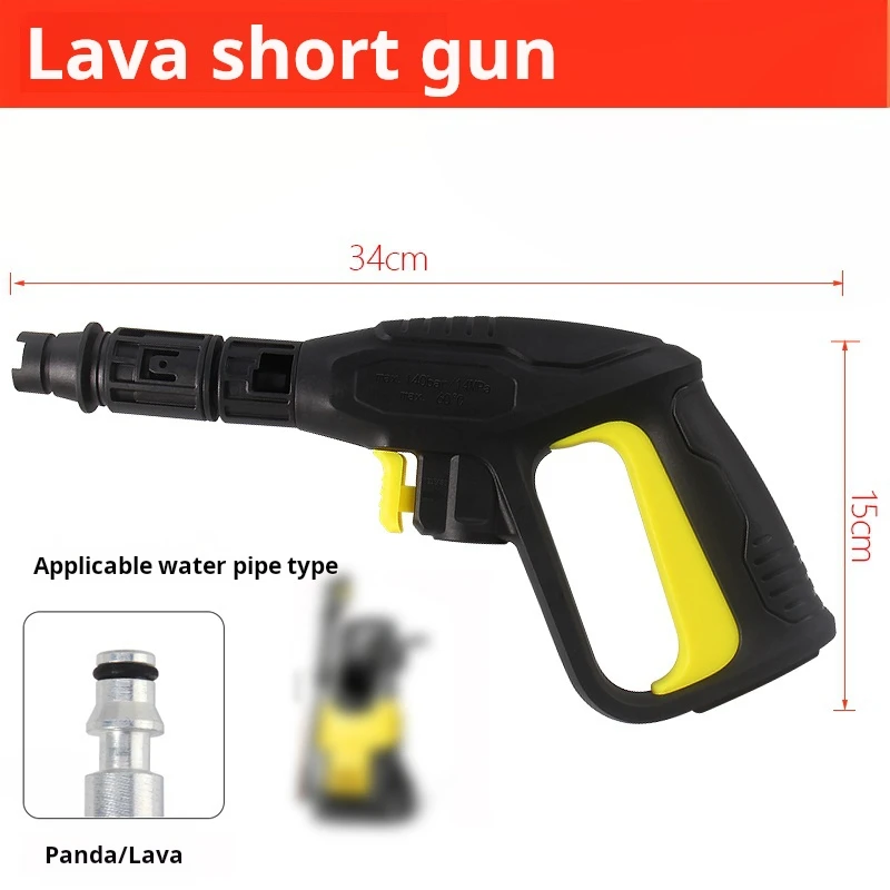 Lingzhen Quick insertion adjustable High Pressure jet spray gun Wireless Car Wash