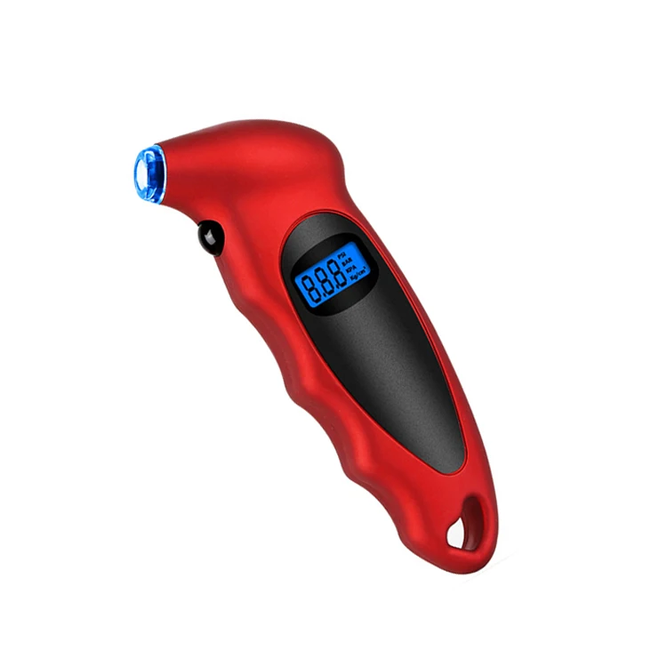  Digital Tire Pressure Gauge 150 PSI Reader Checker with Backlit LCD and Non-Slip Grip for Car Truck Pickup Bicycle