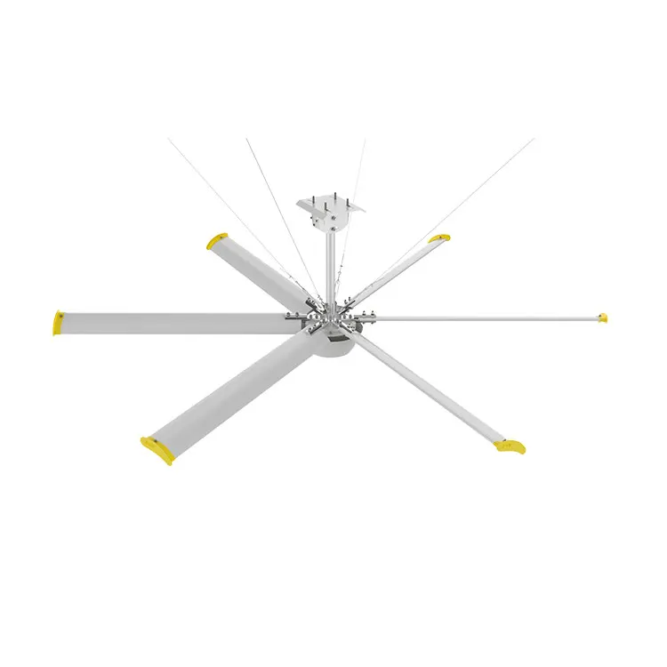 hvls fan gym restaurant hotel lobby air cooling large industrial ceiling big ass hvls fan 8ft