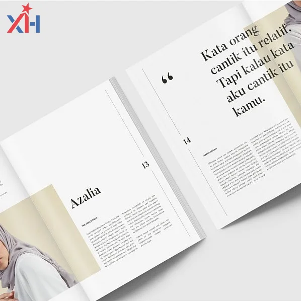 Модная индивидуальная печать для взрослых бизнес-дизайн одежды книжка-раскраска печатная компания журнал