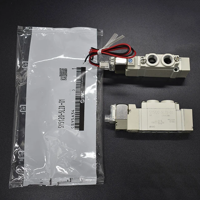 SMC SY5120/5220/5320-4/5/6LZ/LD/LZE/LZD-01-C4-C6-C8-Q port 12V solenoid valve