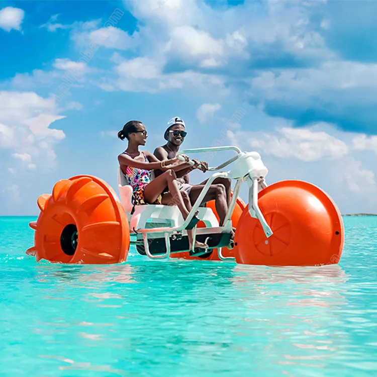 Cheap Prices 3 Big Wheels Water Tricycle Bike for sale, aqua water bike for water play