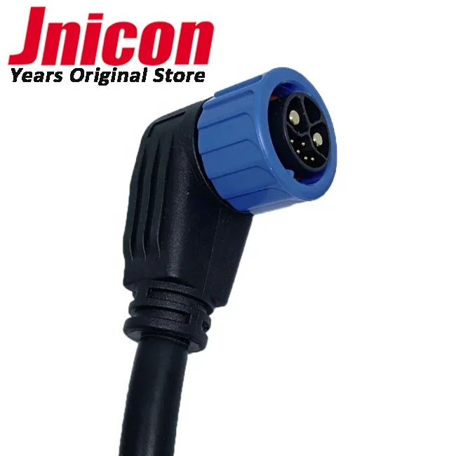 Jnicon new products m23 8 pin electrical e-scooter waterproof battery connectors