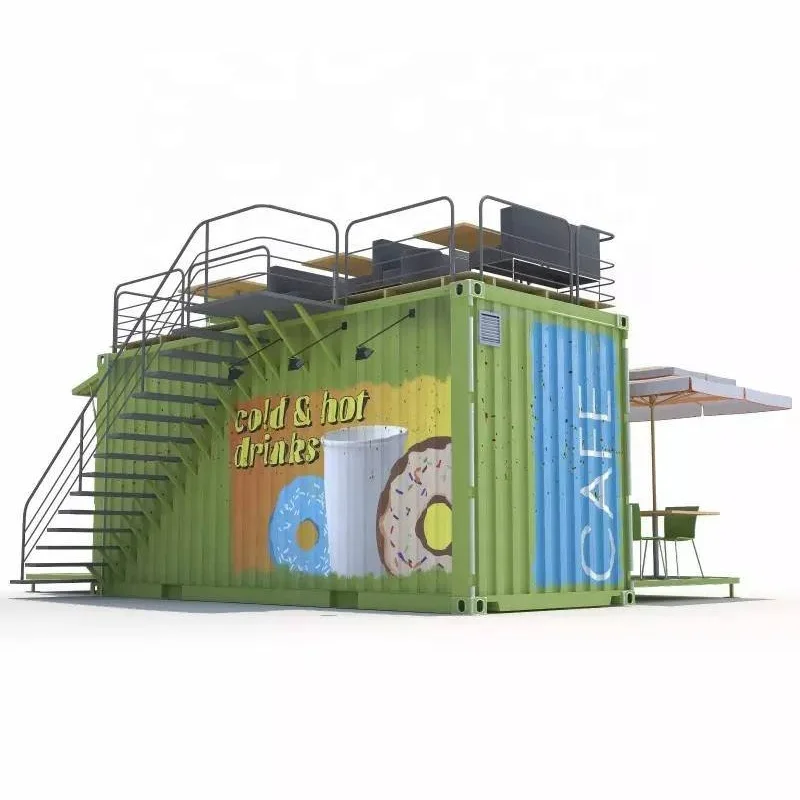 GUIZU China Factory Supply Prefabricated 20ft Mobile Shipping Container Cafe House