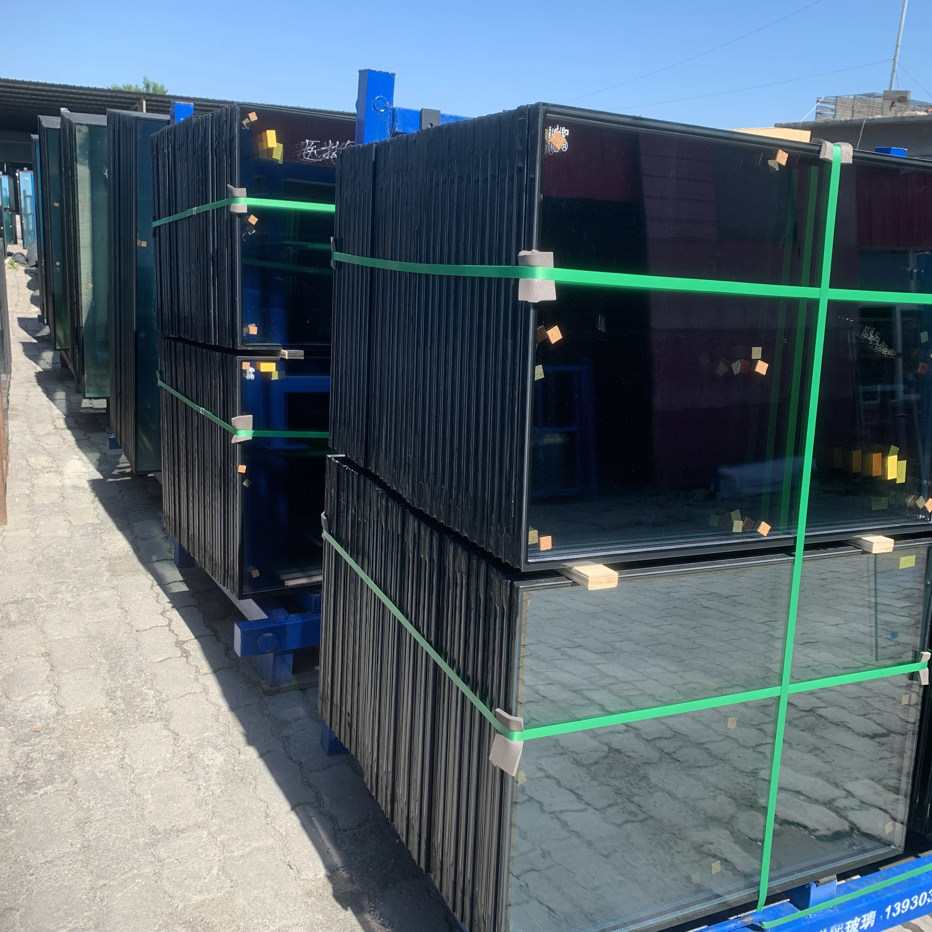 Double Glazing Glass-Hollow Insulated Glass Units New Tempered Building Hollow Laminated Glass Frame Less Low E Reflective