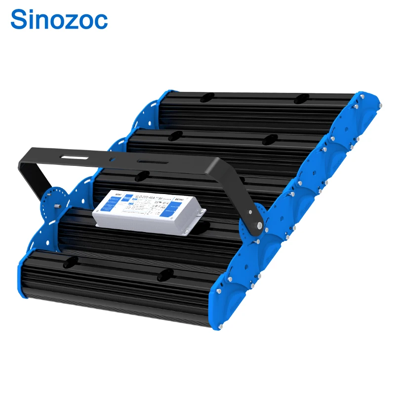 Sinozoc LED Sport Flood Light 200W 300W 4000w 500w 600w Football Stadium Light Modular Design outdoor IP65 for stadium-Leo