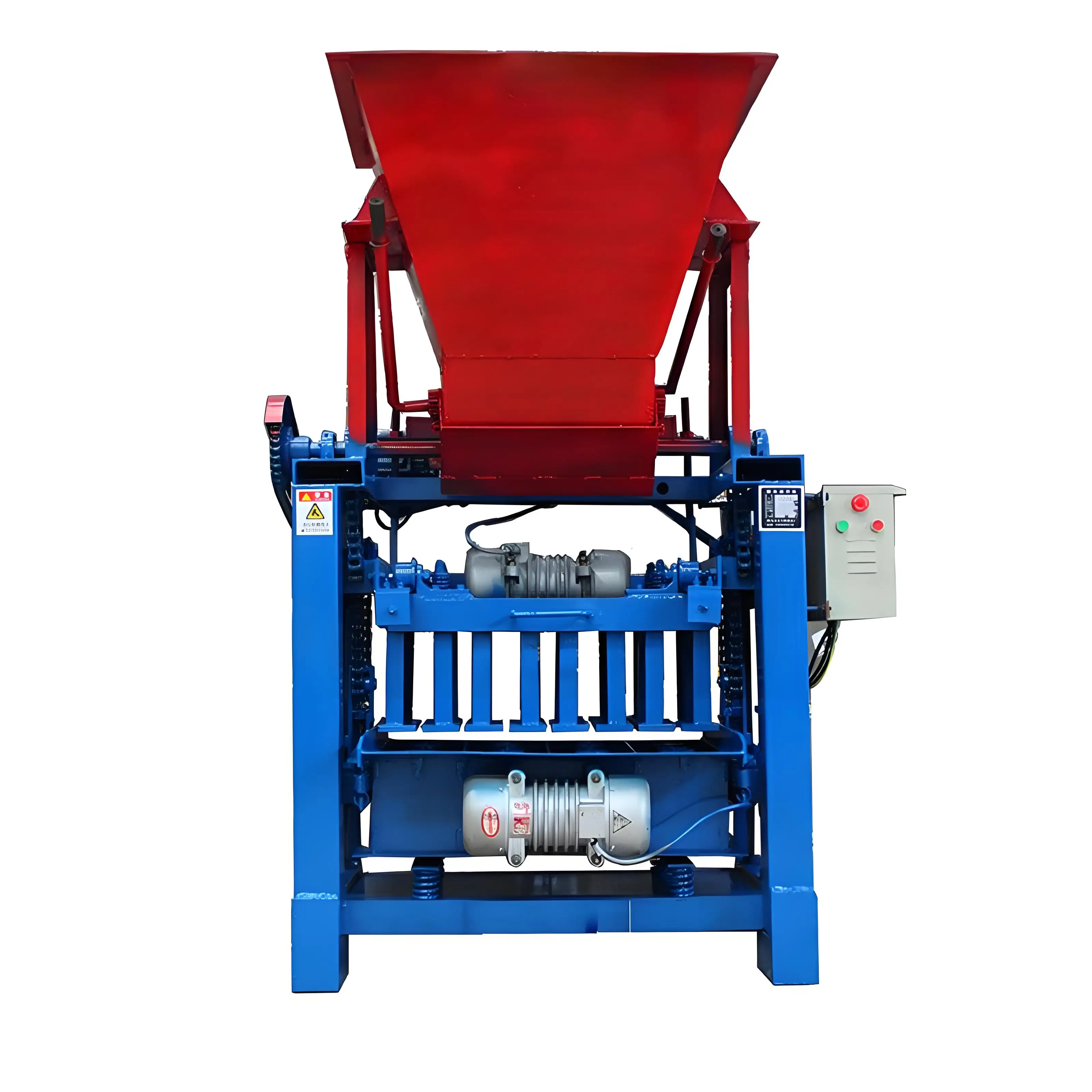hollow block molding machine cement automatic brick making machine