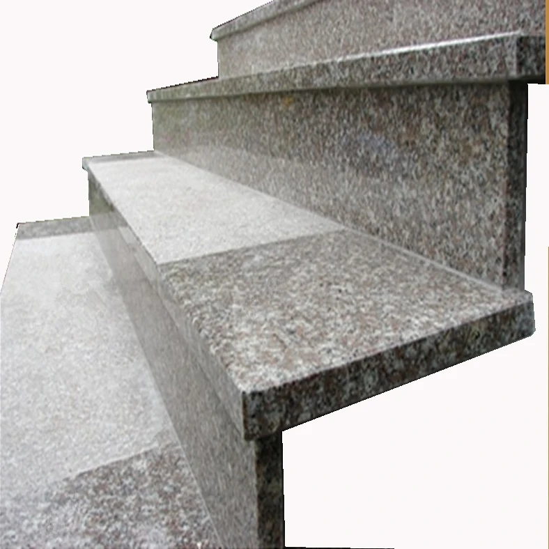 Китайская натуральная гранитная лестница G664 домашнее и офисное здание лестницы из натурального камня для продажи традиционные 2 года