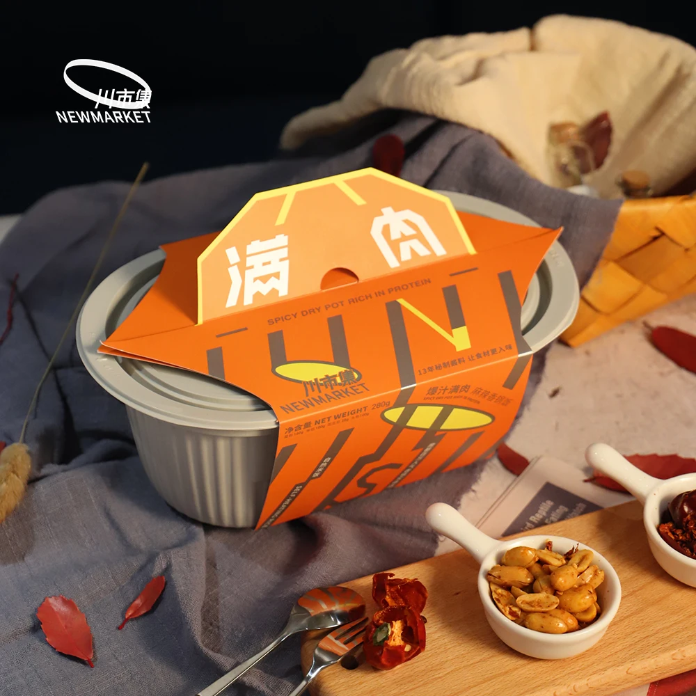 Ready to Eat Instant Food Convenient and Delicious Self Cooking Heating Hot Pot Rice Meals