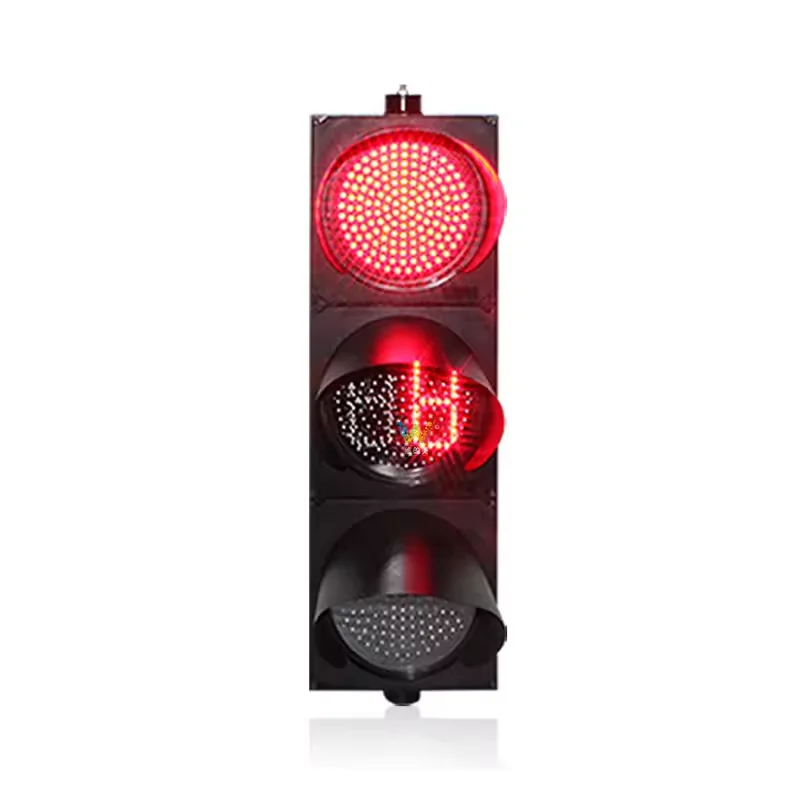 traffic signal flashing light traffic signal lights 300mm with countdown timer