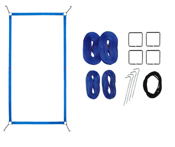 EASTOMMY  Standard Court Line  16*8m Safety Volleyball Boundary Line