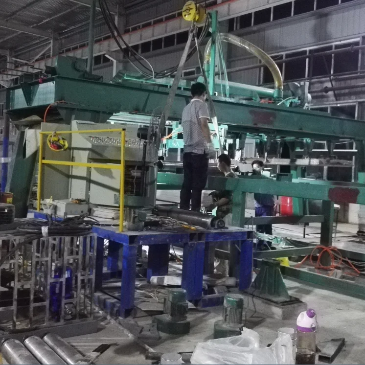 China Amulite Group Insulated Exterior Panels Grey Equipment Calcium Silicate Fiber Cement Board Production Line