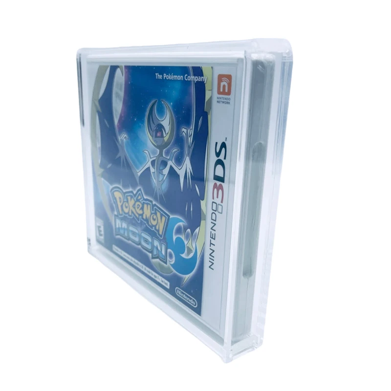 Премиум акриловая витрина Nintendo DS 3DS с защитой от УФ-защиты акриловые пылезащитные протекторы совместимые