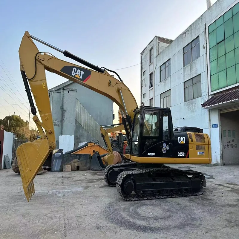 Б/у 25-тонный экскаватор CAT 325 320D 330 312 313 подержанный гусеничный хорошее состояние строительная машина Горячая в наличии.