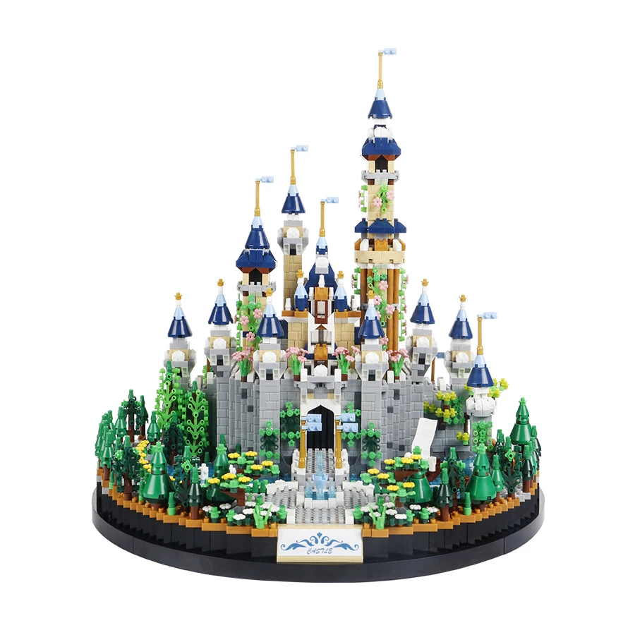 2024 New Products DIY Building Block Sets Knights Castle For Adults Gifts