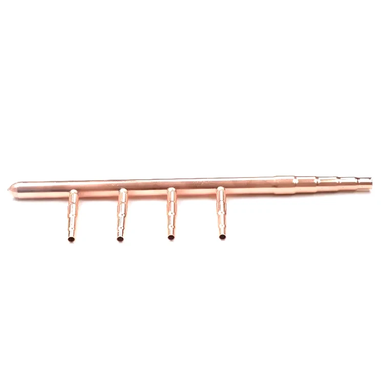 High Quality Branch Header 4/5/6/7/8 Outlets Refrigeration Branch Header Copper Cheap Joint Kit