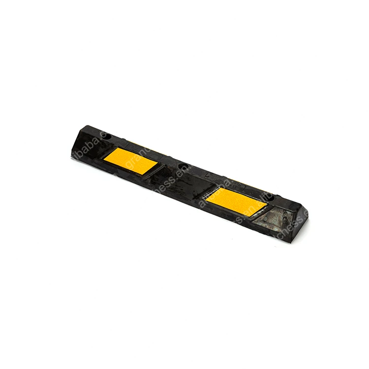
3 Feet Long Rubber Car Wheel Stop Bump Parking Block Wheel Stop 