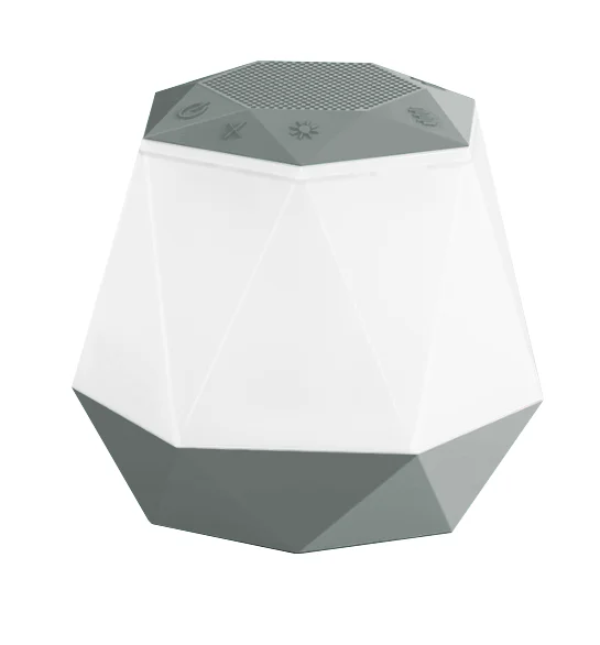 Nature Sounds White Noise Machine Hifi Soothing Sounds Wireless Music Speaker Adjustable Brightness color Night Light with Timer