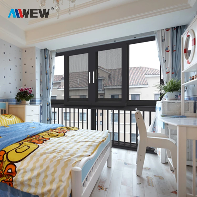 Горячая продажа двери гриль дизайн алюминиевые рамы интерьер раздвижные окна застекленные рамки стандарт двойное стекло с низкой ценой