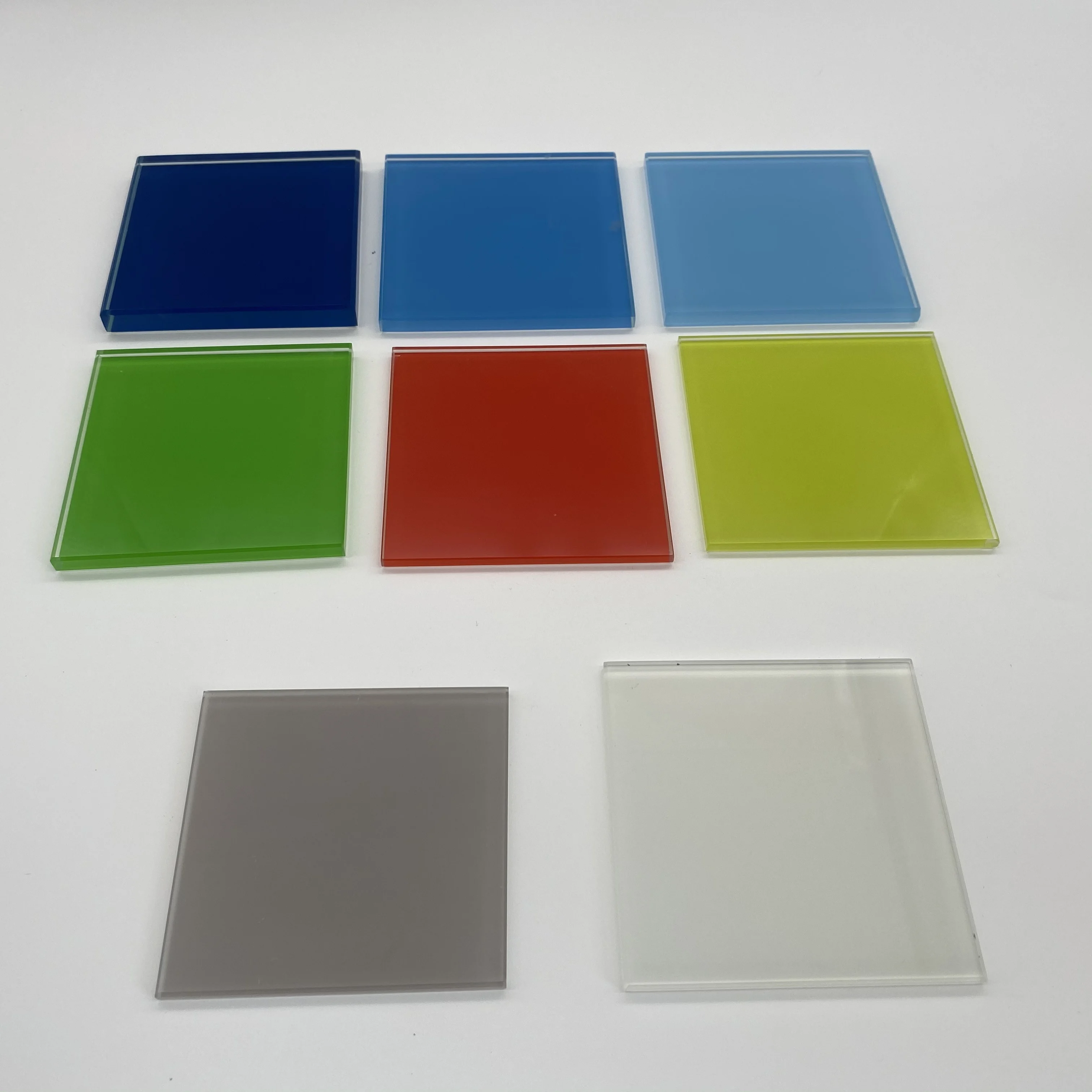 6mm 8mm 10mm 12mm Single Piece Paint Baking Decorative Toughened Glass