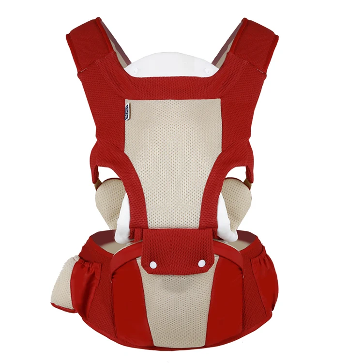 Newest design outdoor popular breathable safety 360 front facing baby sling wrap carrier for travel
