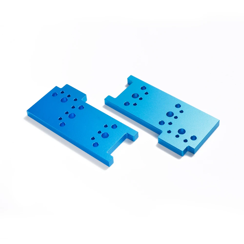 Anodized Aluminum Steel Fabrication Milled Component Parts With Surface Treatment OEM Custom CNC Machining Metal Assembly Parts