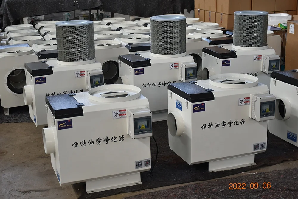 Air Clean Equipment oil mist collector with HEPA filtration fume gas oil filtration extractor