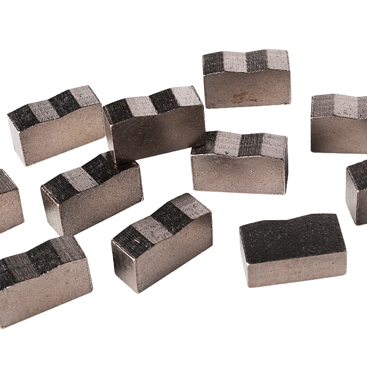 Metal Power Long Lifespan Fast Cutting Diamond Stone Cutting Tips and Segment Cut Granite