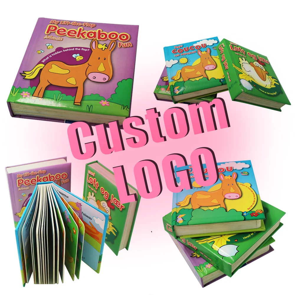 Magazine Board Book Thick Paper Education Children Offset Printing Paper & Paperboard 300gsm C1S Art Paper Laminated Hard Cover