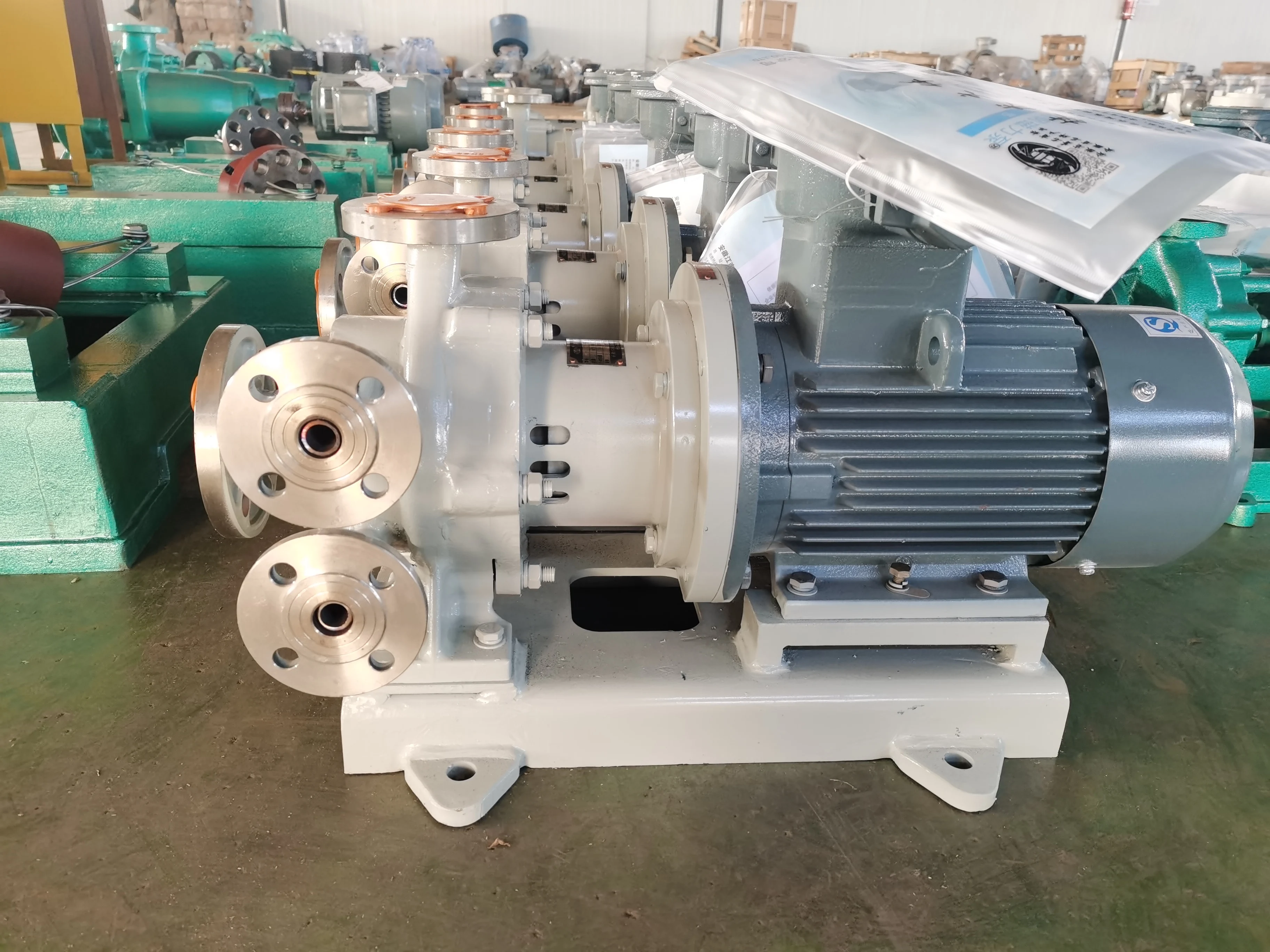 JMC/JMP65-50-160 модель 304 316L материал сопротивление химическая кислота передача нержавеющая сталь магнитный привод масляный водяной насос