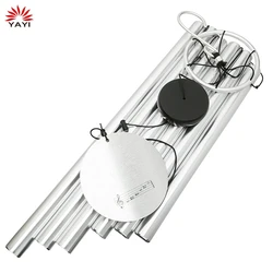 Rustproof Aluminum Powder Finish and S Hook Hanger Outdoor Decor Wind Chime