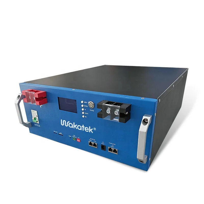 Длительный срок службы WAKATEK 100 А допускается максимальный ток заряда OEM 5 12 кВтч Солнечная литиевая батарея LifePO4